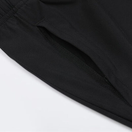 361 sports pants for women in summer 2024 new style fitness tying foot sport pinch pants regular casual pants for women Super black - store manager recommendation XL