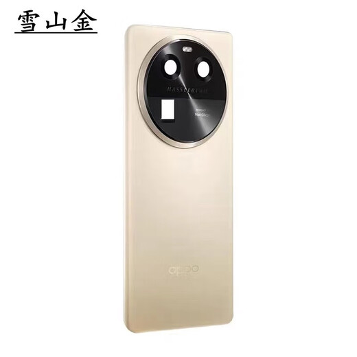 Suitable for FindX6 original back cover Find x6Pro mobile phone glass back cover ceramic shell Findx6 adapted back cover starry sky black with adhesive +