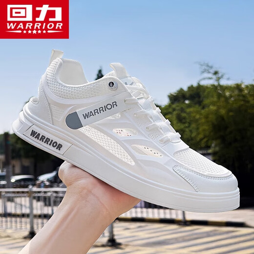 Huili Men's Shoes for Summer Mesh Mesh Blanco Sandalias Huecar Sandalias Sports Sports Sports For Men White Exclusive Style 45