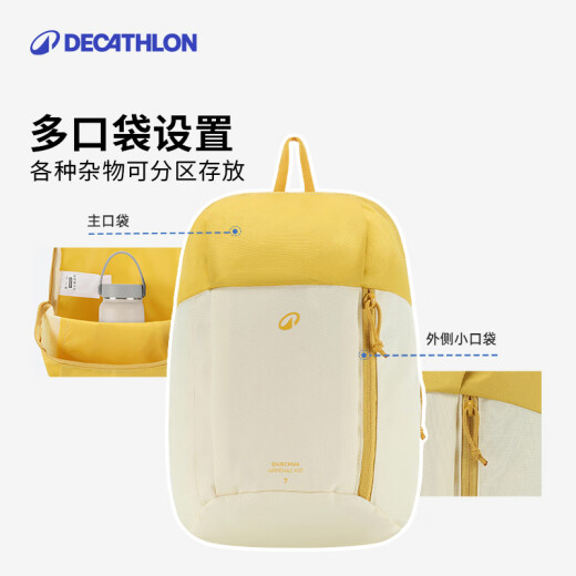 Decathlon Rucksack MH100 Outdoor Travel Leichtes Schoolbag Leichte Großkapazität-5475406
