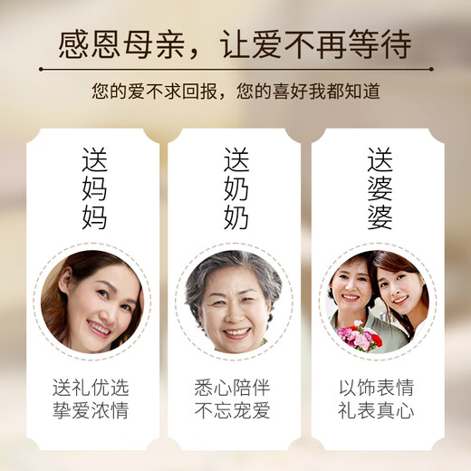 Qike Pearl Necklace Full Bead Chain Genuine Natural Freshwater Light Luxury Commemorative Birthday Gift for Wife, Mom and Mother-in-law