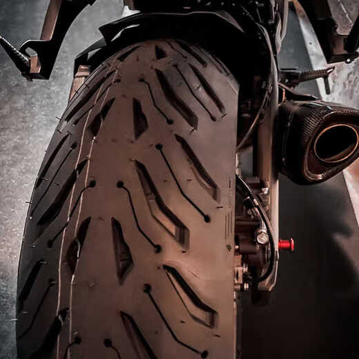 ANZ MICHELIN ROAD6 Pneus de moto à fusion semi-chauve