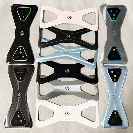 Suitable for Xiaomi 3 3Pro 3S back cover glass camera lens original back cover mobile phone case 3 Black Shark 3 back cover lightning black belt upper and lower lens with glue