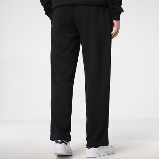 
Adidas (adidas) sweatpants men's pants spring and autumn new outdoor training pants breathable casual pants running fitness pants trousers GK9273 black embroidered logo straight pants XL