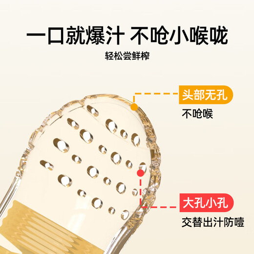 Xulin Japan's Fruity Fruit Baby Fruit for 6 months and above, pushable full silicone food supplement, 4 months + Koala style (S size + storage box) 1 pack