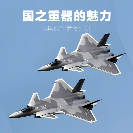 TEMA TONGNTONG Fernbedienungskämpfer J20 Modellmodell Flugzeuge können feste Flügelflugzeuge Spielzeug für Kindergeburtstagsgeschenk 15 Minuten J20 8300 Modell fliegen