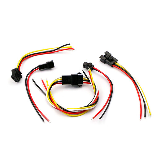 Dafurui SM plug-in line 2/3/4P connecting line electronic line male-female plug-in set of 2.54MM male-bus plug 2P male + female wire total length 20cm* (5 pairs)