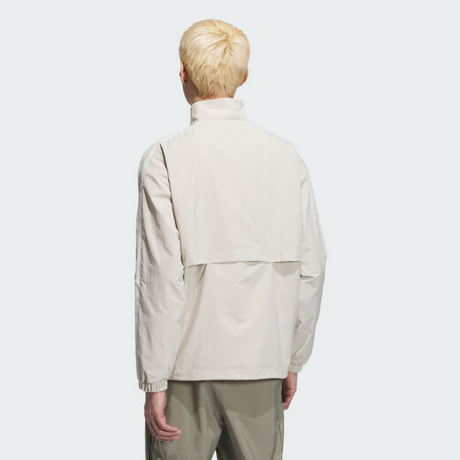 阿迪达斯 （adidas）运动休闲夹克舒适简约百搭上衣KC3894 棕色  2XL 