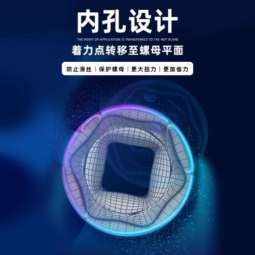 工具手动扳手套筒6.3mm系列小飞六角套筒头小中大飞套筒10/12.5mm 小飞4.5mm6.3mm系1/4-11303