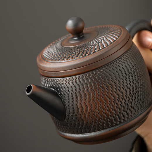 Haofeng 2025 new purple pottery teapot teapot complete tea set set high-end household Xishi teapot Mid-Autumn Festival gift