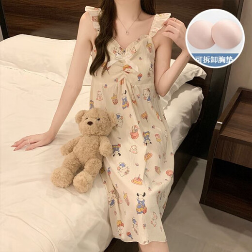 S.sofea Summer Korean Style Style с подвесной на грудной клетке можно носить с сладкой маленькой цветочной домашней одеждой 9925# 175 L