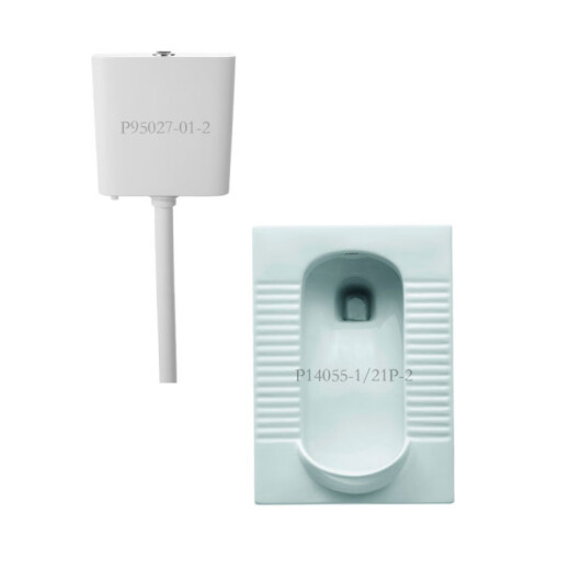 九牧（JOMOO）蹲坑低压水箱P95027配P14055/14126/14132/14133/14131蹲便器 14133蹲便器