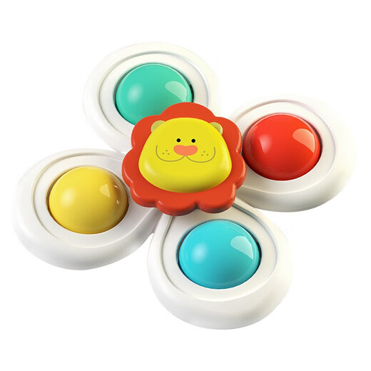 
Hao Chuang Suction Cup Zhuanle Baby Dining Table Baby 0-1 Year Old Early Education Dining Chair Toys Six 6-12 Months 9 or more 8 Lion Four Petals Zhuanle Nude Outfit
