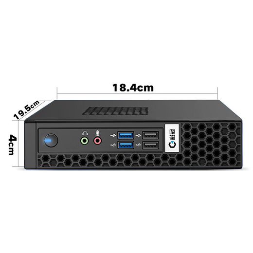 Caiguan 12th generation Core i5 mini computer host micro desktop miniPC online class high performance paperless office cloud terminal htpc package four Core i5/4G free upgrade to 8G/128GSSD