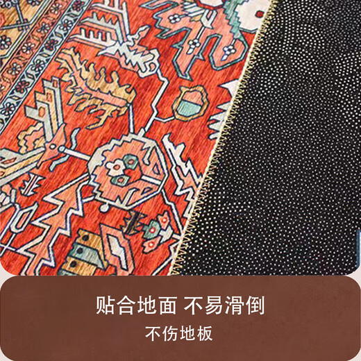 KAYE Ethnic Style Bohemian Carpet Sofa Living Room Coffee Table Blanket Thick Disposable Light Luxury High-Quality Bedroom Bedside Blanket BS-T31 120x160 cm