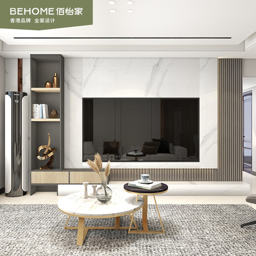 Baiyijia whole house customized modern simple bedroom wardrobe guest dining room cabinet whole house package