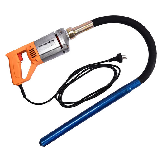 XMSJ single-phase 220v portable concrete vibrating rod vibrator construction tool insertion cement vibrator small 3880W+35 type 3m rod