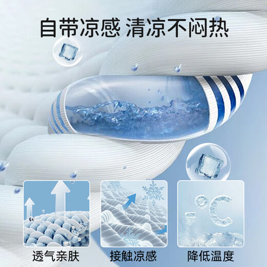 OUYUN baby swaddling clothes, summer pure cotton baby clothes, one-piece sleeveless slings, crawling clothes, hat not included, Xiaolu Youyou 7A, cool and breathable 59cm