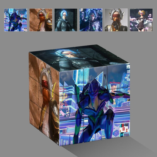 和平精英木乃伊墨龙新款新皮肤帅气学生三阶图案魔方玩具礼物 T679