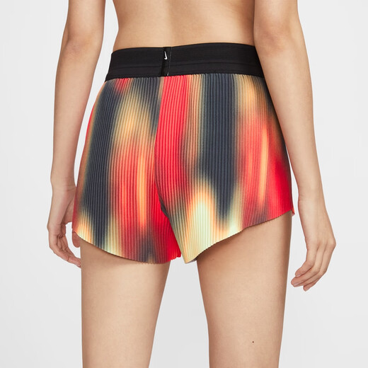 Nike (Nike) Short de jogging imprimé à séchage rapide pour femmes (y compris pantalon de liner) nouveau style Aeroswift IB2237 736 Lemon jaune / noir de citron léger S