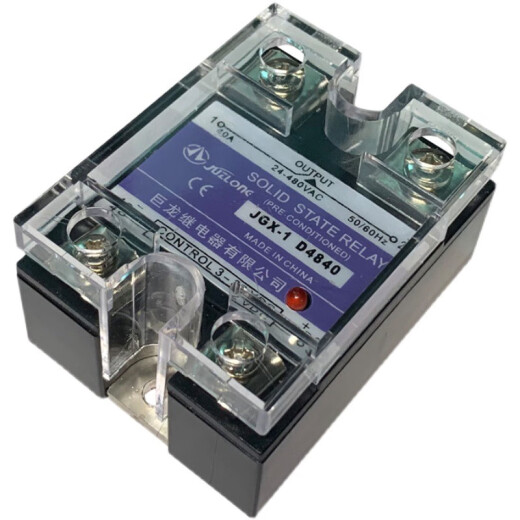 Relé de estado sólido de fase monofásica Jolong JGX-1D4840/D4810/A4825/D4860/D4890 CC AC JGX-1 D4840 CC Controlado AC 40A CC Controlado