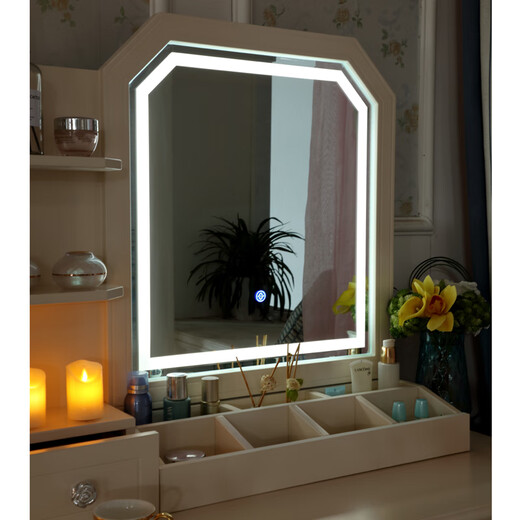 Southern Home Dresser dormitorio Moderno de almacenamiento simple Apartamento Integrado Pequeño dormitorio principal Tabla de maquillaje de estilo de crema de celebridades de estilo internet de estilo europeo