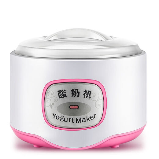 智能恒温益万家酸奶机多功能1升不锈钢内胆迷你家用小型自制酸奶米 绿色智能不锈钢内胆