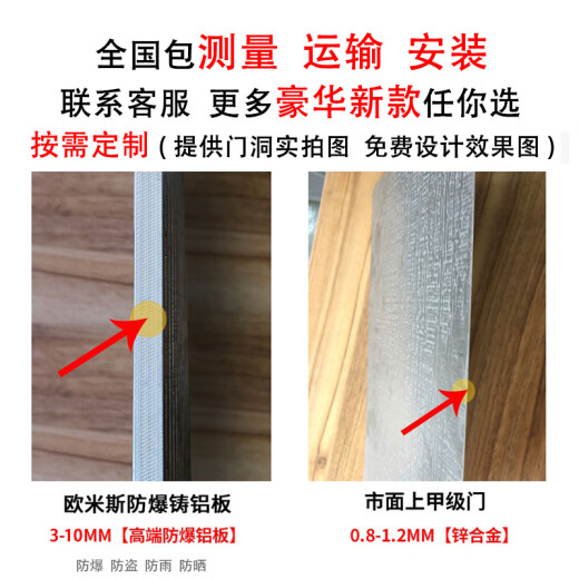 铸铝别墅大门双开门入户玻璃门农村自建房大门进户对开子母门定制 豪华定制新款M1048(全国上门测量安装+包运输)