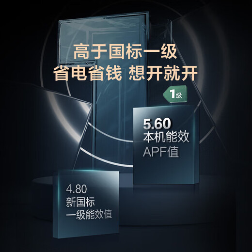 Haier Xiaohonghua series central air conditioner multi-split one to four one to five one to three first level energy efficiency full DC variable frequency embedded air conditioner duct machine one price all-inclusive Yunshu 4 hp one to two one room and one living room 60