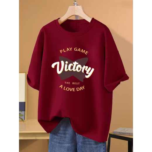 Con la versión coreana pura de la camiseta de algodón puro de algodón puro de albarico fatoso para mujeres 2025 Nuevo verano de gran tamaño, hombro adelgazante, tapa de mangas a media manga moderna 1047# blanco [algodón puro] m [recomendado 100-120Jin [Jin equivale a 0.5 kg]]