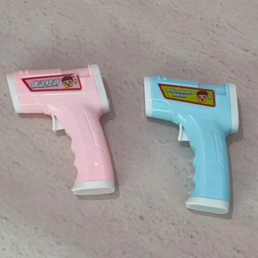 RSRDDY悦奇达会说话的体温表 儿童医生打针玩具男女孩过家家医药箱注射 会说话的体温表-蓝色