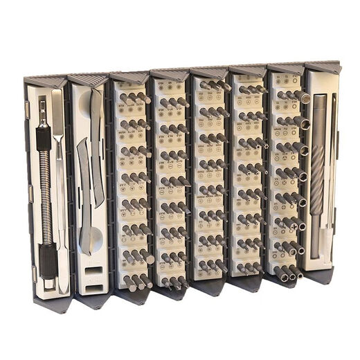 XMSJ screwdriver set small cross plum blossom 9227 mobile phone repair tool precision screwdriver crv driver combination flip-top combination screwdriver FO-9224