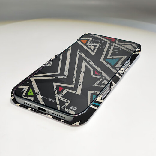 meskins苹果16pro手机壳15新款涂鸦保护套14新款卡通色彩肤质手感超薄磨砂男女新款原创设计来图定制照片 829 iPhone14Pro