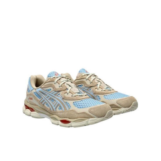 亚瑟士（asics） 亚瑟士防滑运动慢跑鞋 1203A372-401 男士秋冬款舒适低帮鞋 裸色 46
