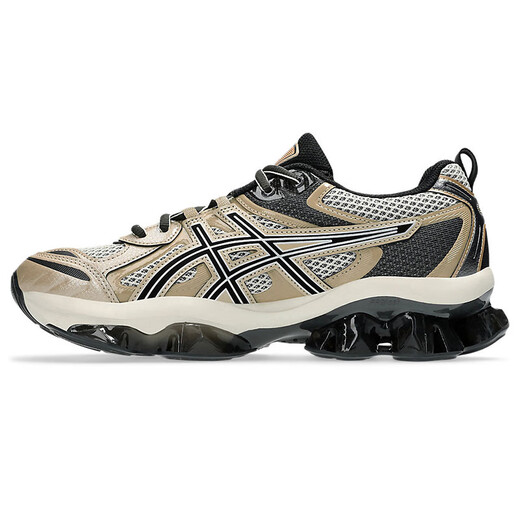 Asics Gel-Quantum Kinetic Sports Retro Casual Shoes Amortissant les chaussures de course à usure respirante et non glissantes Khaki 1203A270-203 40