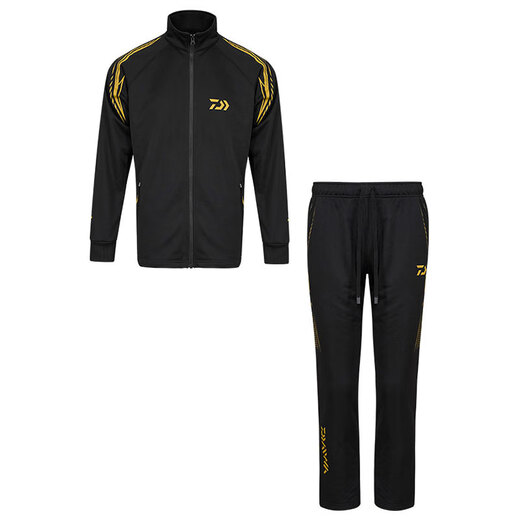 DAIWA 25 spring and summer DE-5425CS quick-drying fishing wear black gold casual sportswear trousers outdoor single piece - trousers black gold M