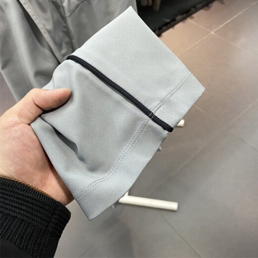 耐克（NIKE）长裤男裤 春季运动裤跑步健身训练卫裤透气梭织ins潮时尚休闲裤 DM6627-073 M