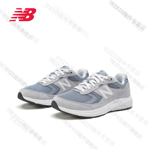 Chaussures féminines NB New Balance NB Printemps et automne à la mode et polyvalente Sports Retro Chaussures occasionnelles W880 Gray_Blue WW880AO3 36,5 Chaussures féminines
