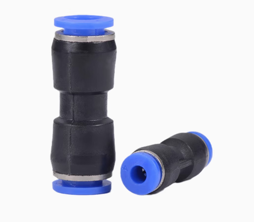 Lunze air pipe quick connector straight through PU-8 unit