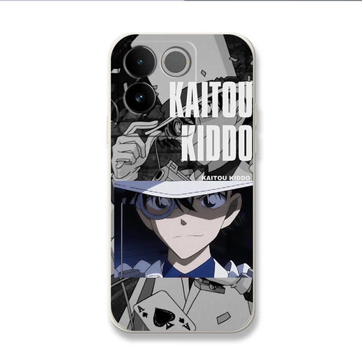 
Ye Yu monster thief Kid is suitable for vivoy78+ mobile phone case y76s soft case y77 anti-fall y52s new y55s silicone y73 YT9274 monster thief Kid - classic black liquid skin vivoY73s