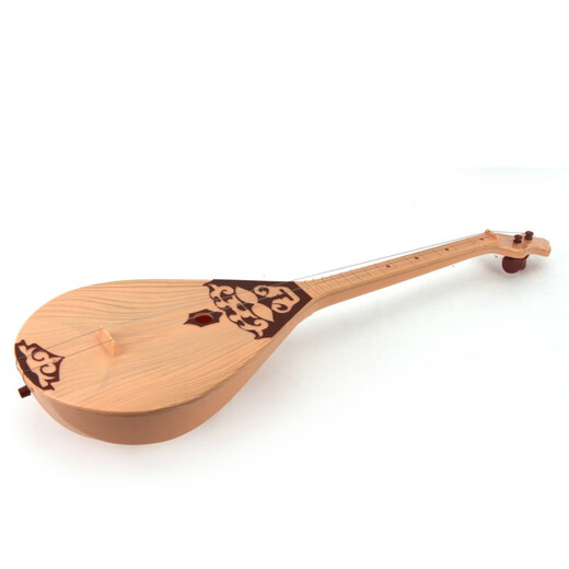 Elektrische spielbare Musikspielzeug Xinjiang Musikinstrumente Kasach Kinder -Tanzgitarre Requisiten großer Fleischfarbe (Batterie) 61 Lang