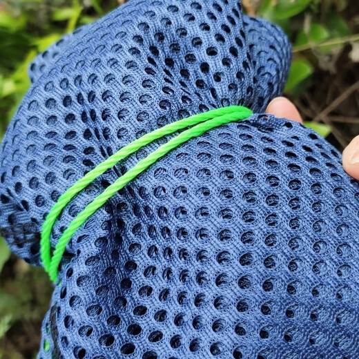 Runhuanian nylon fish protection woven fish protection bag storage net bag fishing net fish net fishing bag basket net fish net bag bag dense eye 50cm 1m long 80 wide