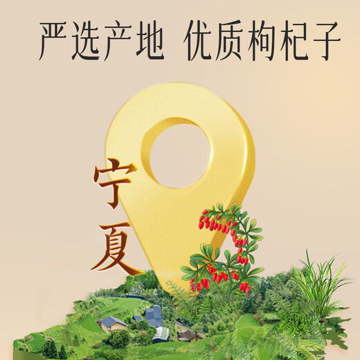 云南白药 宁夏红枸杞160g 无硫熏 头茬新货免洗  滋补肝肾 益精明目  泡水煲汤养生茶 送长辈父母礼物