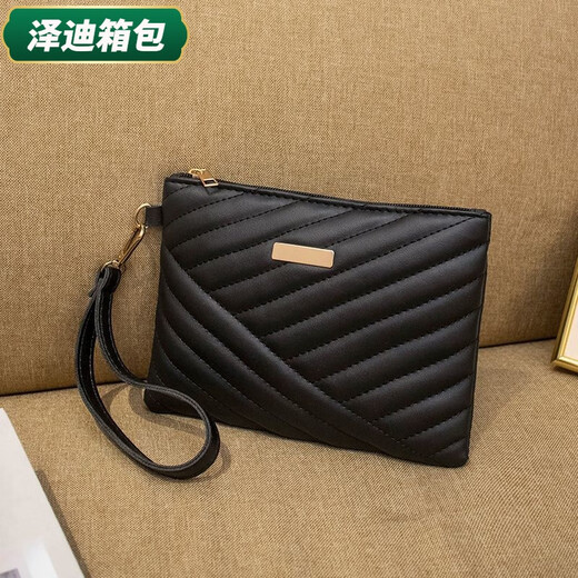 Yunluo Chinese Valentine's Day Embroidered Temperament Large Capacity Niche Clutch Bag Fashion Versatile Trendy High-Looking Women's Wrist Bag White Rich 092 Style