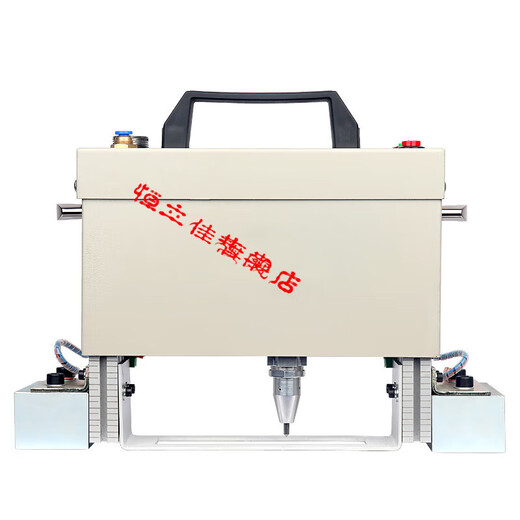 XMSJ气动电动便携式打标机打码机钢板模具法兰钢结构钢印打号机 气动12040一体机 自带屏