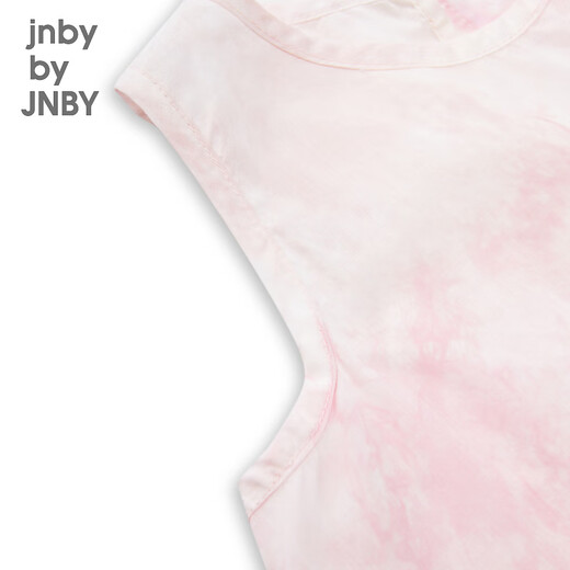 
jnby by JNBY Jiangnan Buyi Baby Pure Cotton Tie Dye Dress Loose Comfortable Cute Girl Baby Summer YO4G12240 690/Mixed Powder 73 cm