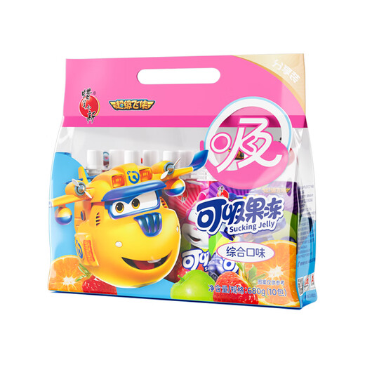 Crayon Shin-China Super Flügel Sauggelee 680g Sauggelee wie Supermarkt Casual Snacks Kindergeschenke