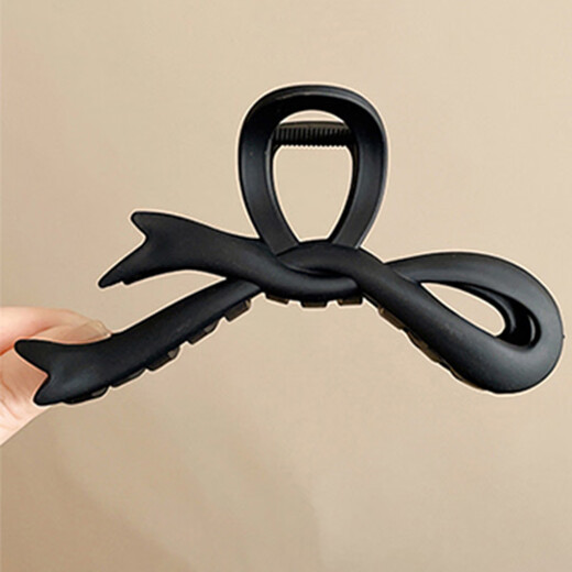 Jiao Xuefei frosted simple large-sized clips 2 hairpins for the back of the head new high-end clips hairpins hairpins for women