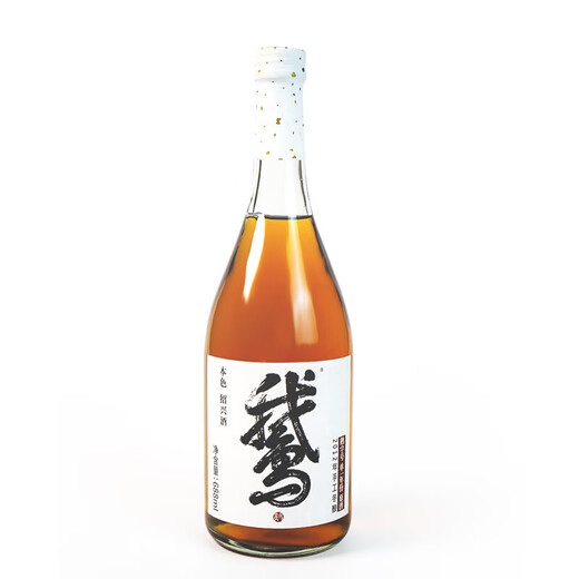 Jianhu Winery, Guyue Longshan Olete, taille de police, couleur sans caramel, couleur d'origine, vin de riz shaoxing, 2012 Handmade Winter Brew Type semi-sec, Xiaoge 688ml * 1 Bouteille - Couleur sans caramel