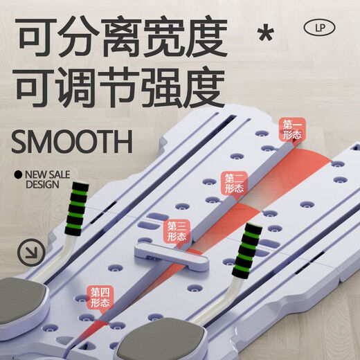 Strange things say five-in-one Pilates board, multifunctional abdominal board, home abdominal muscle wheel exercise exercise, fitness rolling abdominal board, abdominal board, new five-in-one abdominal board, purple